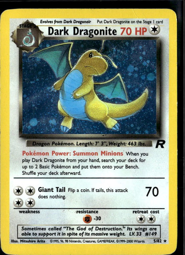 Dark dragonite 2000 team - dark,