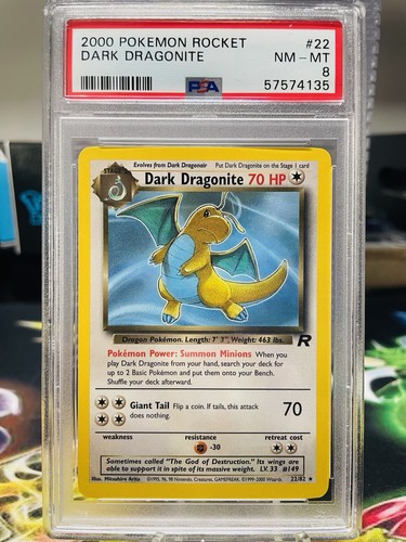 Psa dark dragonite - 8,