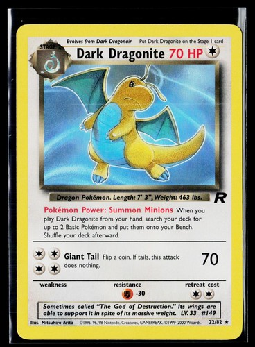 Dark dragonite rare team - dark,